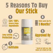 Amber & Sandelhout Natuurlijke Deodorant Stick