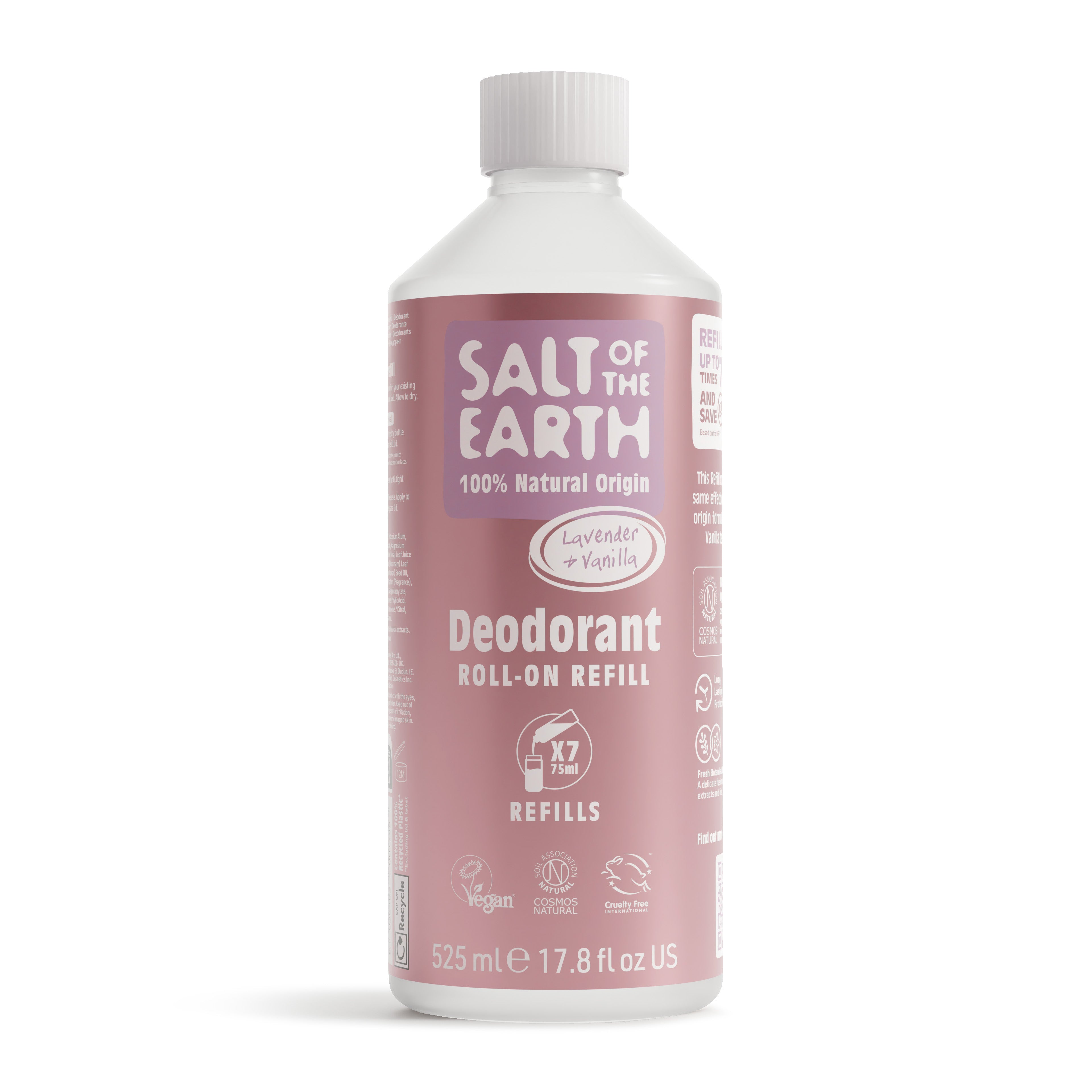 Lavendel & Vanille Roll-On Navulling 525ML