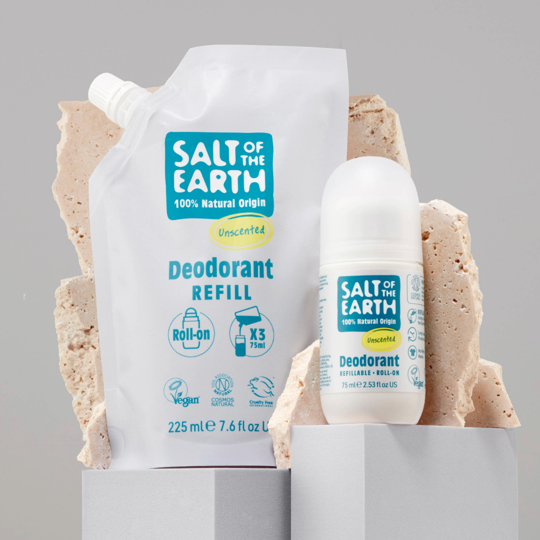 Ongeparfumeerde navulverpakking voor roll-on 225 ml