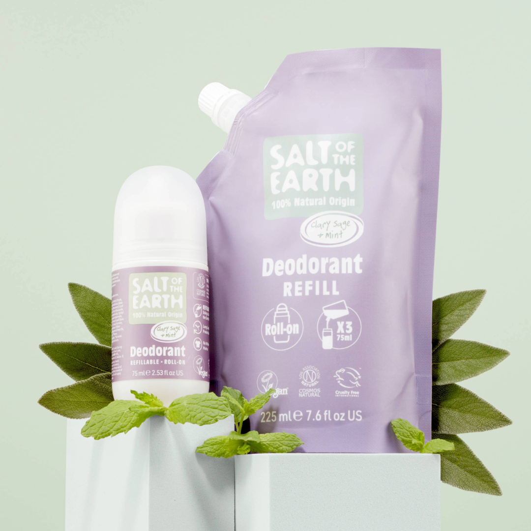 Clary Sage & Mint Roll-On Navulzakje 225ML