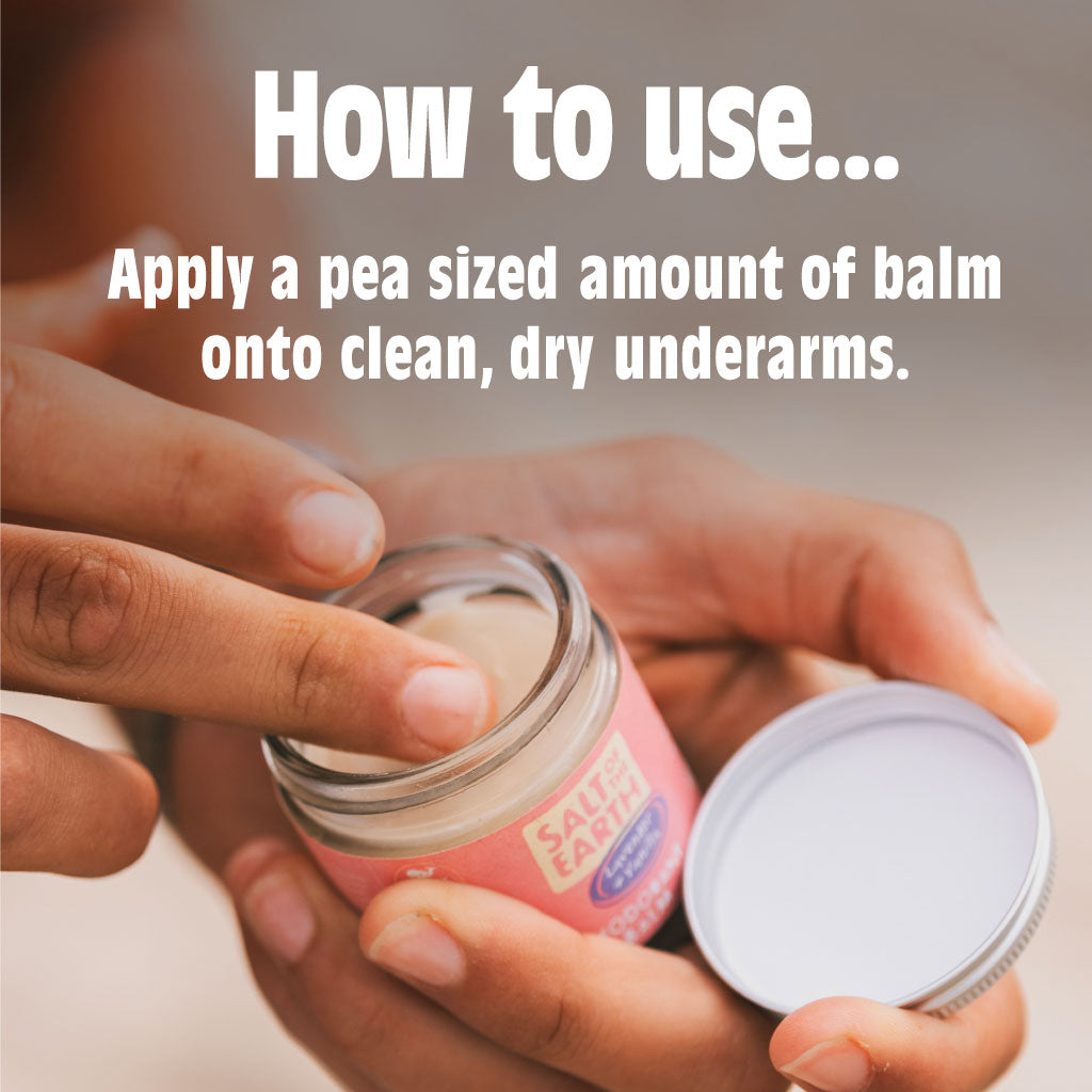 Amber & Sandelhout Natuurlijke Deodorant Balsem - Zonder Plastic & Aluminium