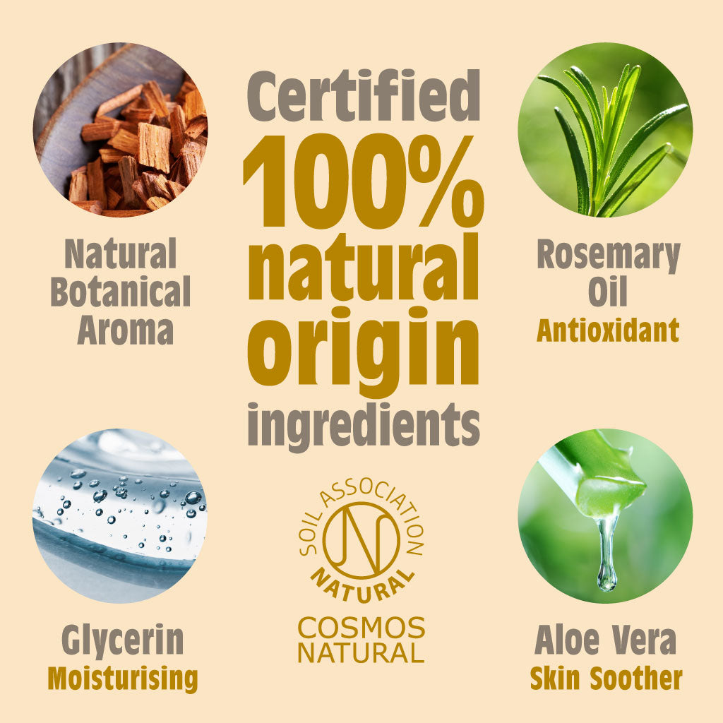 Amber & Sandelhout Natuurlijke navulbare roll-on deodorant