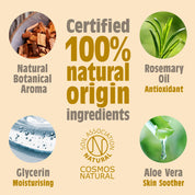 Amber & Sandelhout Natuurlijke navulbare roll-on deodorant