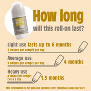 Amber & Sandelhout Natuurlijke navulbare roll-on deodorant