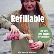 Clary Sage & Mint natuurlijke navulbare roll-on deodorant