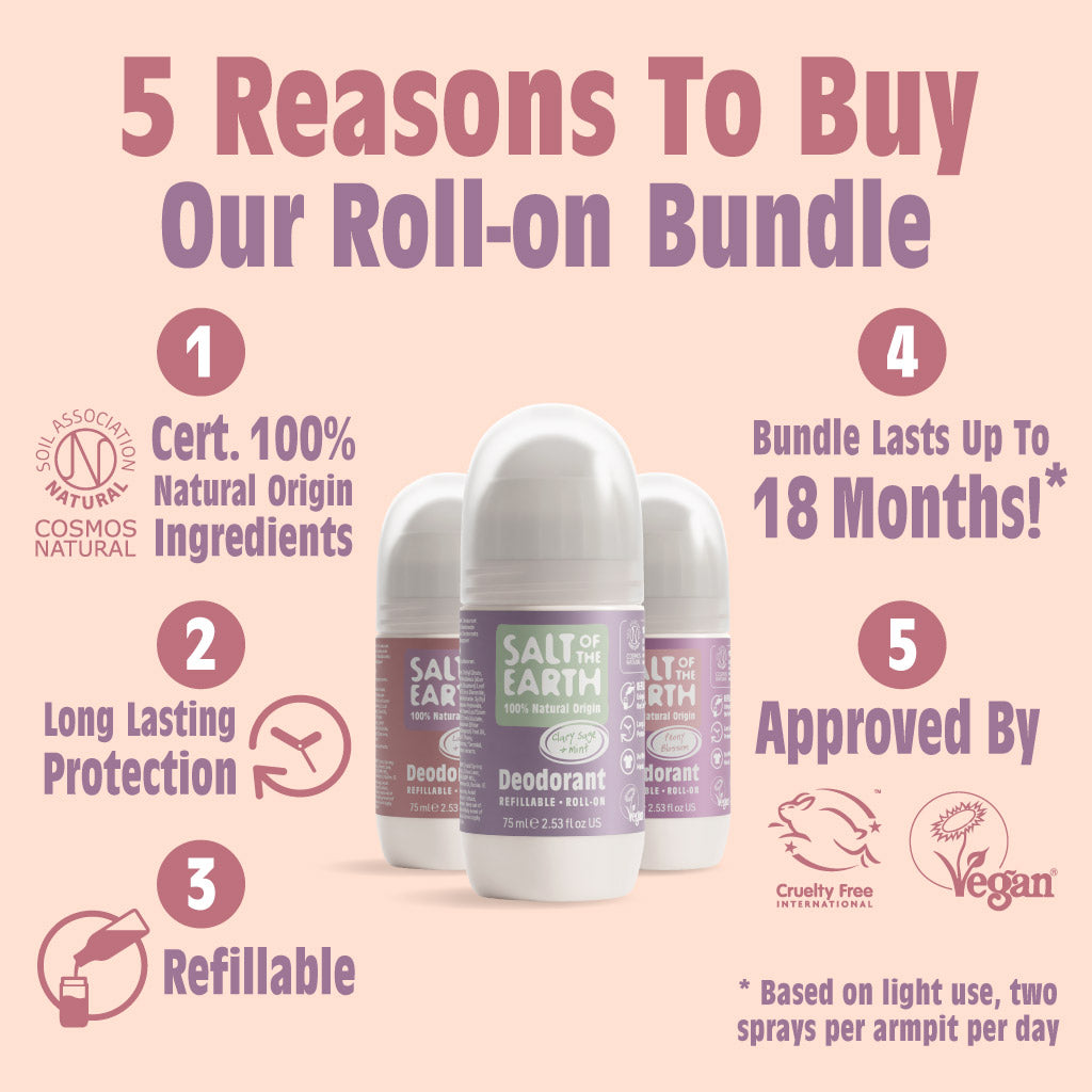 Navulbare roll-onbundel met bloemengeuren