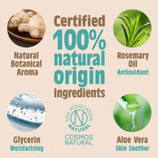 Gember & Jasmijn Natuurlijke Navulbare Roll-On Deodorant