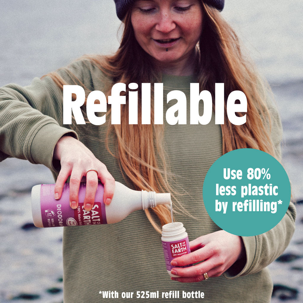 Gember & Jasmijn Natuurlijke Navulbare Roll-On Deodorant