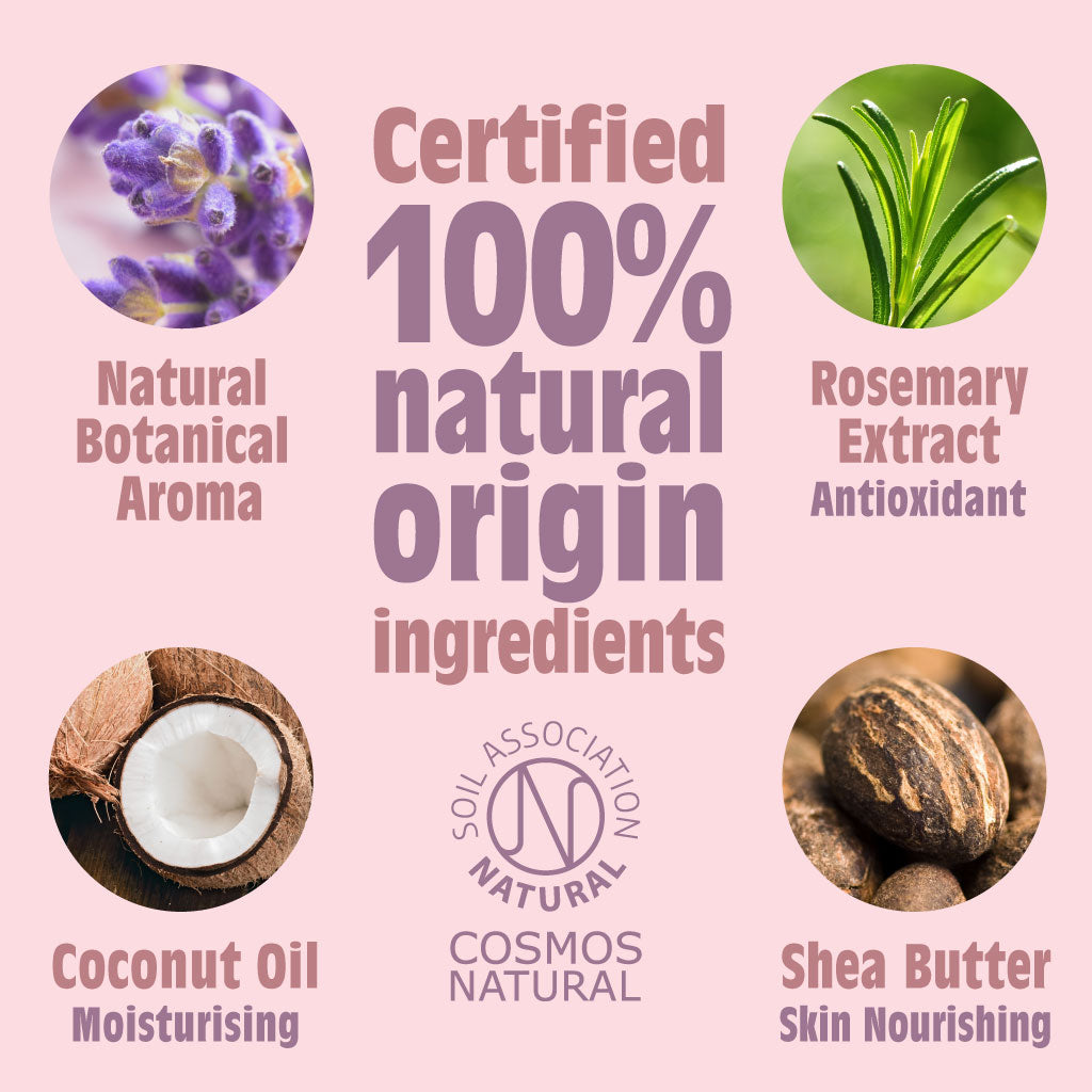 Natuurlijke deodorantstick met lavendel en vanille - Gebruik of navulling