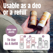 Natuurlijke deodorantstick met lavendel en vanille - Gebruik of navulling