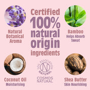 Lavendel en vanille natuurlijke deodorantbalsem - plasticvrij en aluminiumvrij