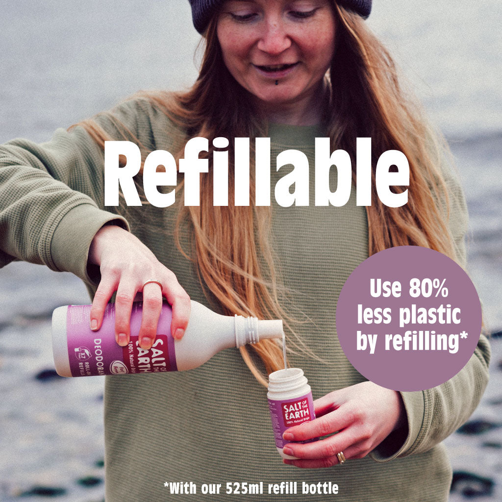 Lavendel & Vanille Natuurlijke Navulbare Roll-On Deodorant