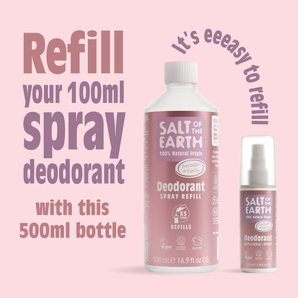 Lavendel & Vanille Spray Navulling 500ML
