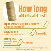 Neroli & Oranje Deodorantstick met natuurlijke bloesem - Gebruik of navulling