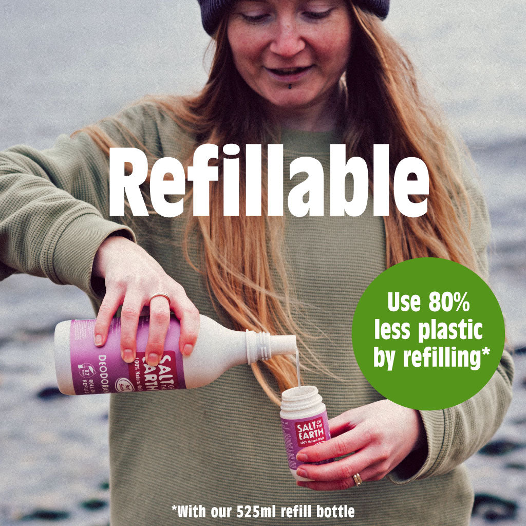 Oud & Bergamot Natuurlijke Navulbare Roll-On Deodorant