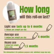 Oud & Bergamot Natuurlijke Navulbare Roll-On Deodorant