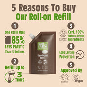 Oud & Bergamot Roll-On Navulzakje 225ML