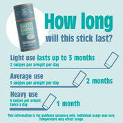 Ocean & Coconut Natural Deodorant Stick - Gebruik of navulling