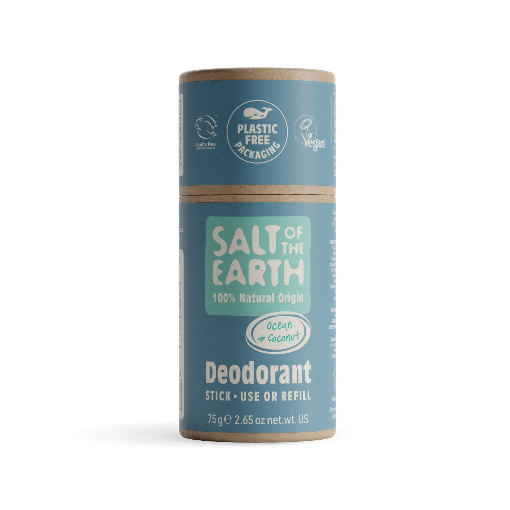 Ocean & Coconut Natural Deodorant Stick - Gebruik of navulling