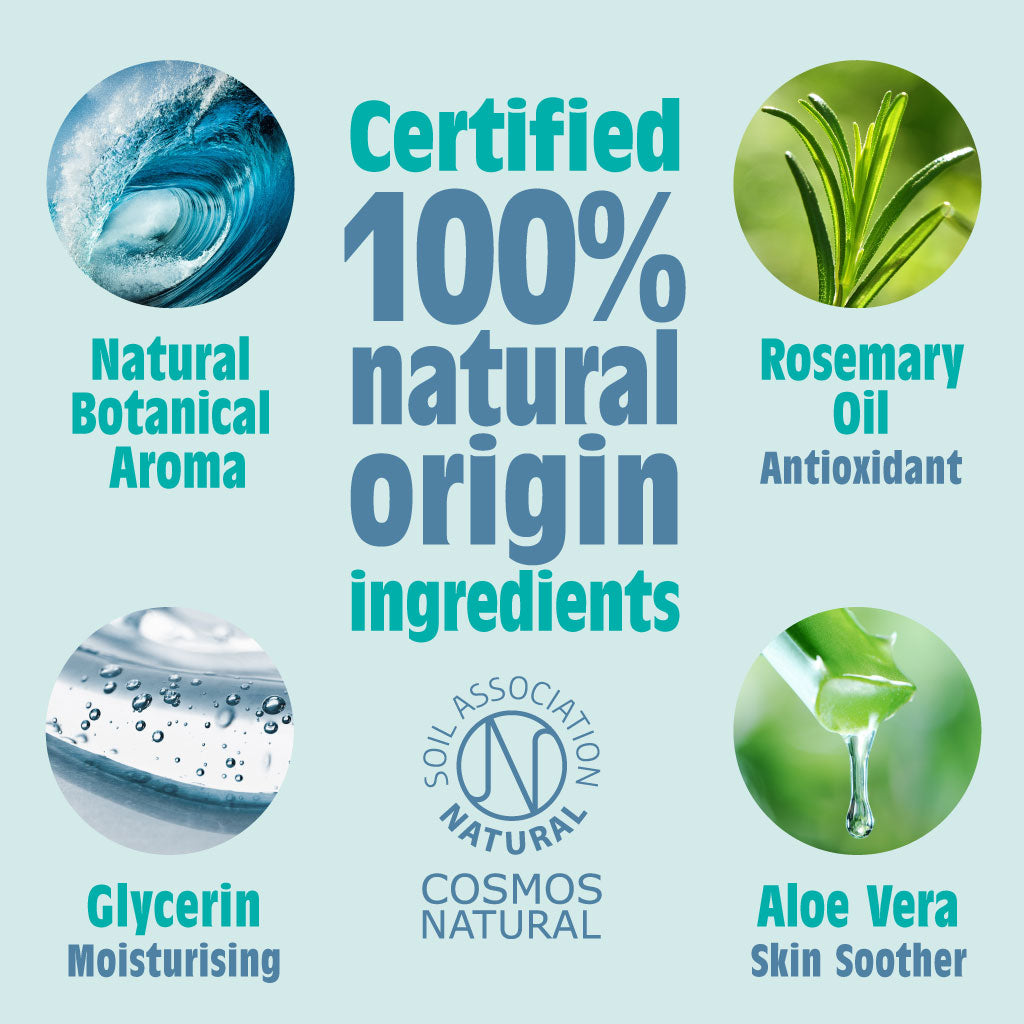 Ocean & Coconut natuurlijke hervulbare roll-on deodorant