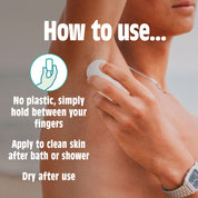 Plasticvrije deodorantkristal 75g