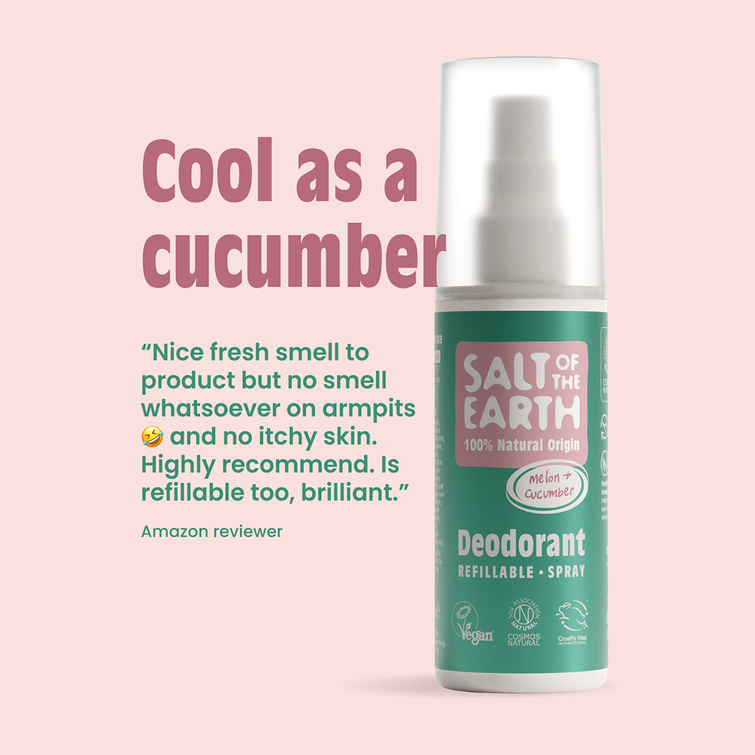 Meloen & Komkommer Natuurlijke Deodorant Spray 100ML