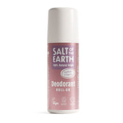 Salt of the Earth 75ml Lavender & Vanilla natural deodorant roll-on with 100% natural origin ingredients.