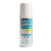 Salt of the Earth 75ml Unscented natural deodorant roll-on with 100% natural origin ingredients.
