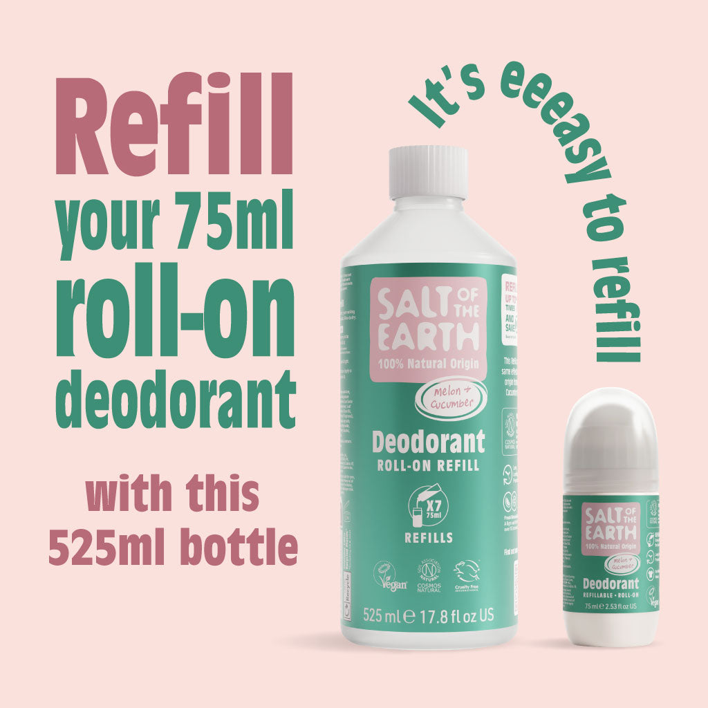 Meloen &amp; Komkommer Roll-On Navulling 525ML