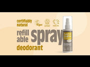 Amber &amp; Sandelhout Natuurlijke Deodorant Spray 100ML